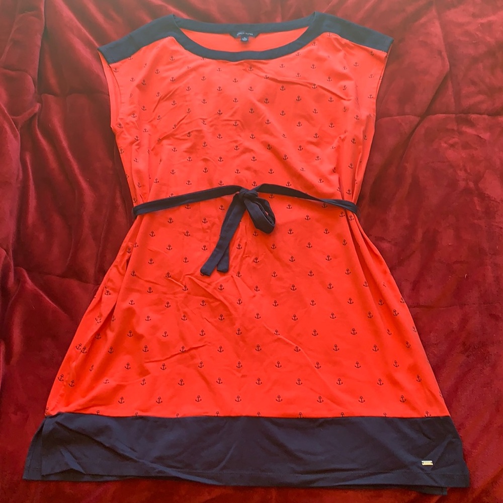 Red & Navy Tommy Hilfiger Dress Size XL